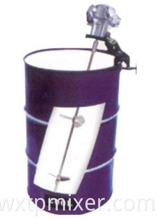 Pneumatic Plate Splint Type Tank Barrel Air Mixer1